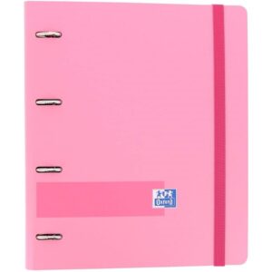 Carpeta Equipada OXFORD Europeanbinder+, Din-A4 100H 4A 35 mm. Rosa Chicle